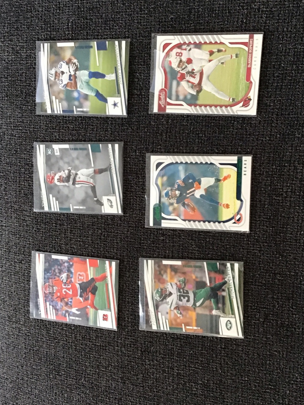 Football Trading Card Lot - Assorted Teams and Players